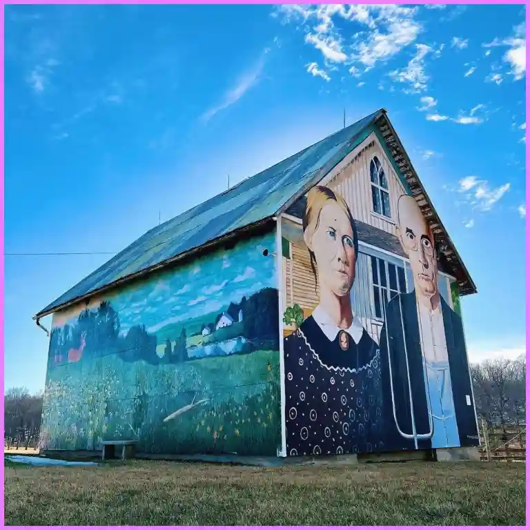 American Gothic Barn, Cedar Rapids IA